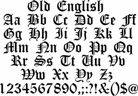 Old english