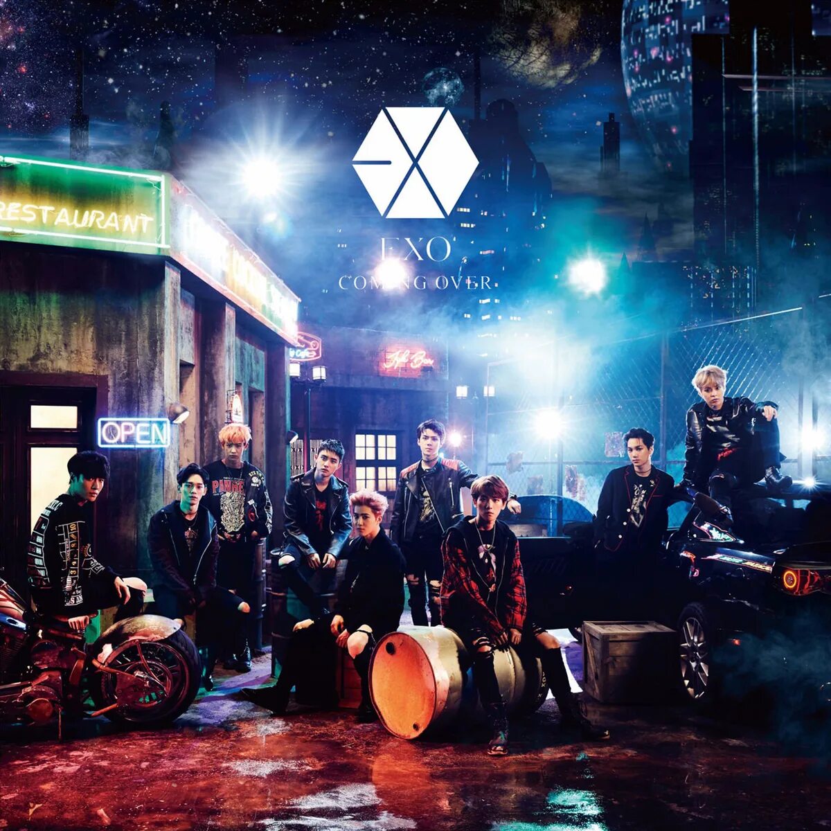 As the year was coming. EXO Tactix. EXO coming over. EXO Run this. EXO coming over обложка.