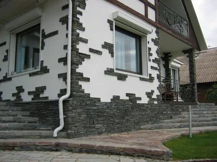 Стены под фасад дома