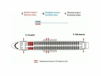 Салон аэробус а320 уральские авиалинии схема салона