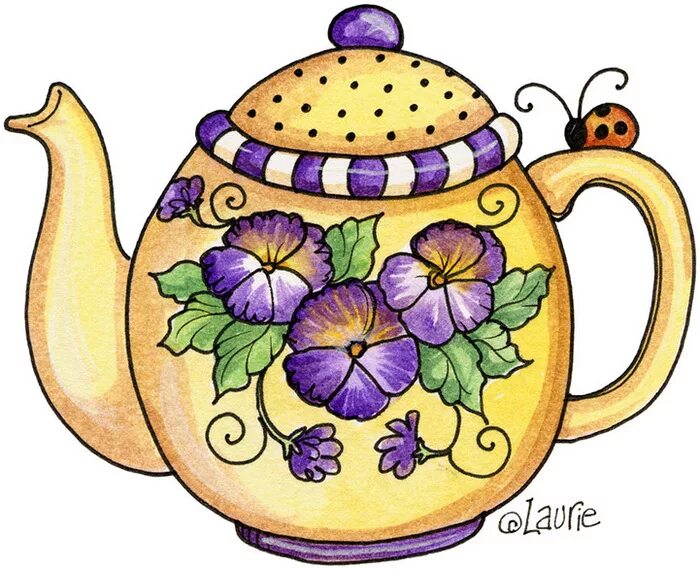 Рисунок чайника. Чайник рисунок. Рисование чашки и чайника для детей. Красивые чайники для детей. Чайник с цветными орнаментами.