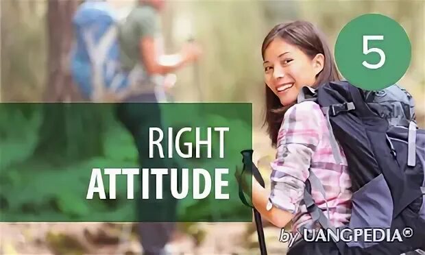 Right attitude