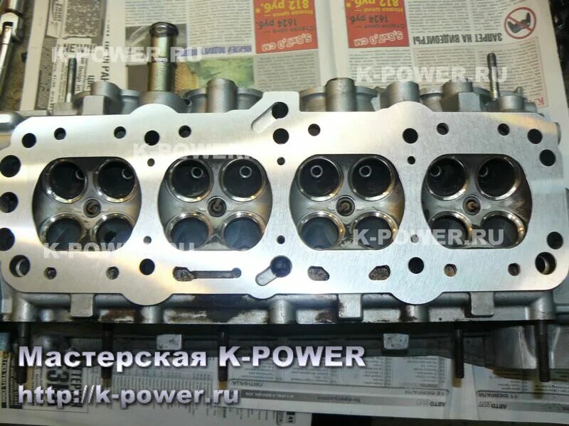 Замена прокладки крышки головки блока цилиндров - Chevrolet Lacetti 5D, 1,6 л, 2