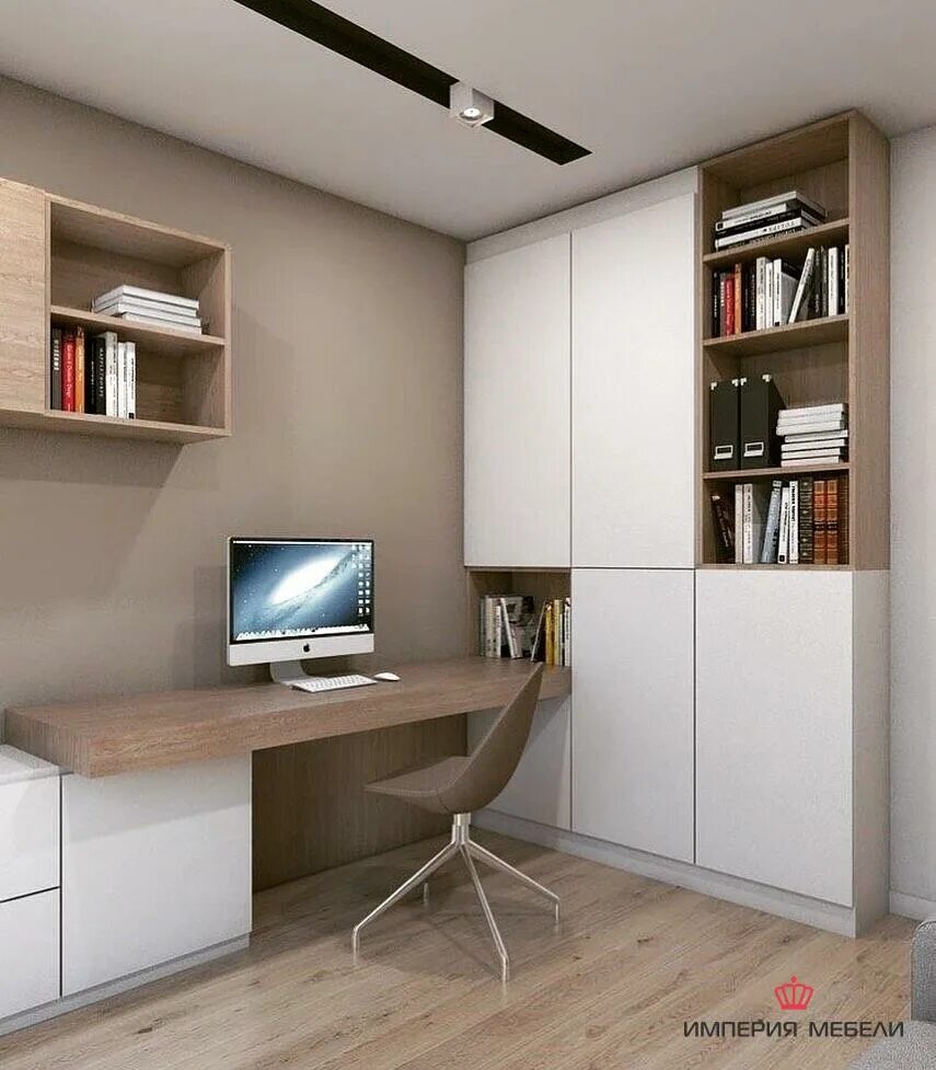Письменный стол в спальне. Гостиная с рабочим местом. Гостинка с компьютерным столом. Рабочее место в шкафу. Маленькая гостиная с рабочим местом.