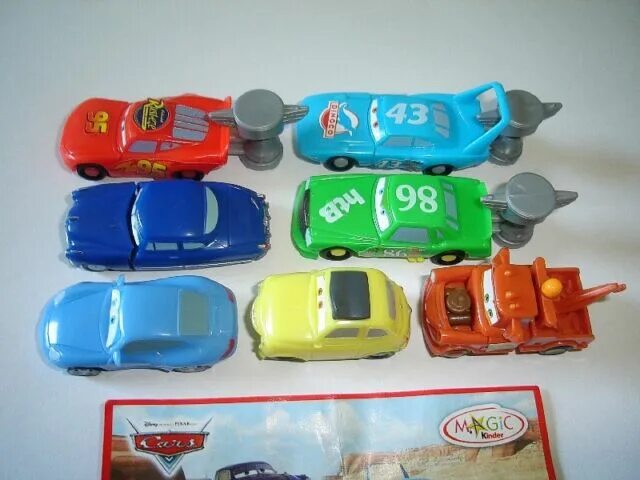 Kinder car. Disney Pixar cars Киндер сюрприз. Тачки игрушки Disney Pixar Киндер. Kinder Тачки mpg 2s-203. Тачки 2 игрушки Киндер сюрприз.