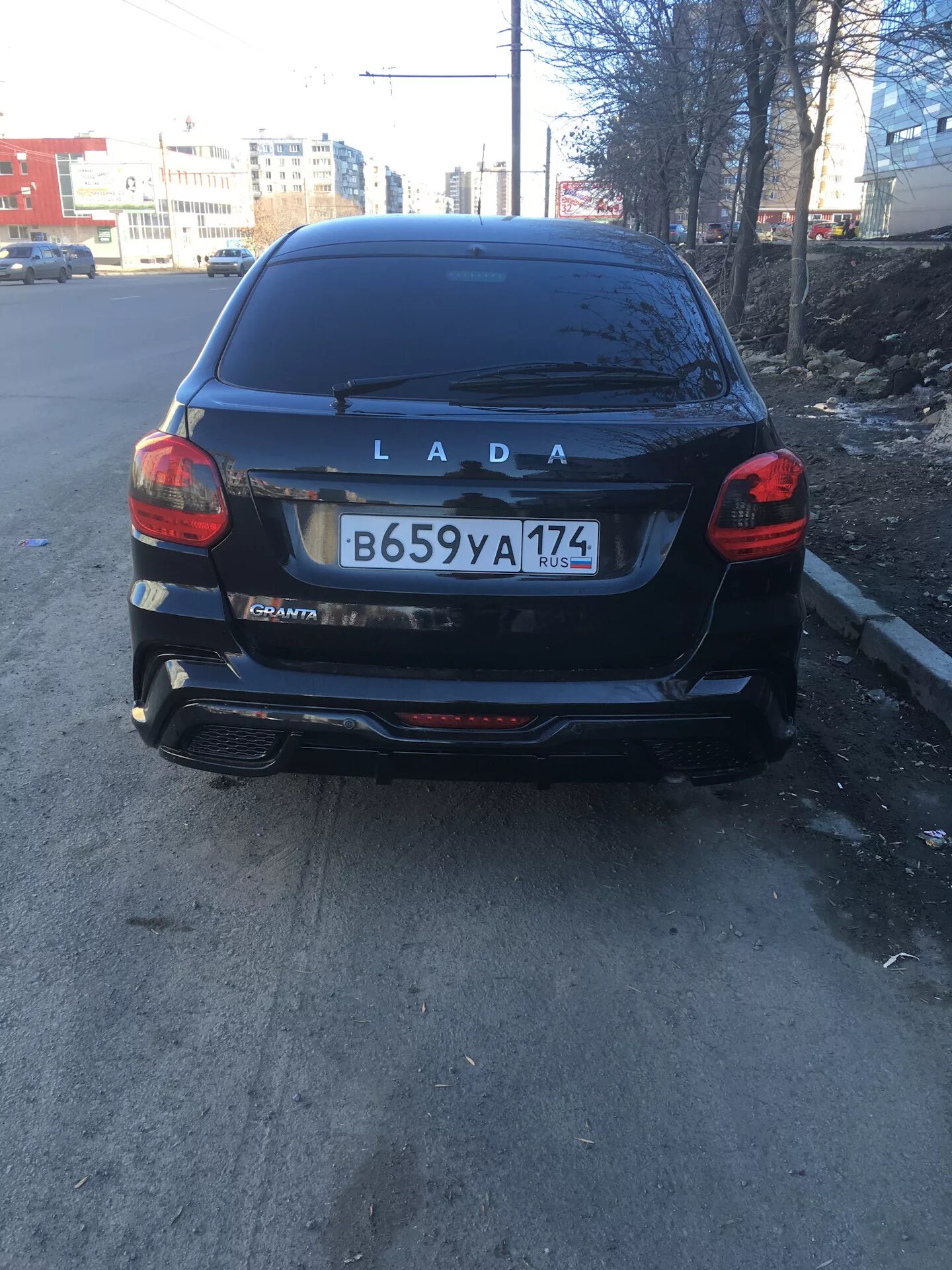 Фонари Pro Sport - Lada Гранта, 1,6 л, 2014 года тюнинг DRIVE2