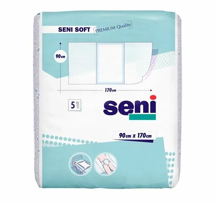 Впитывающие пеленки для лежачих цена. Пеленка Seni Soft 90х170 30 шт. Сени (Seni) простыни (пеленки) Soft 90х60см 30 шт. ТЗМО С.А.. Пеленки сени софт 90*60 №5. Сени софт пеленки 90х170 5 шт..