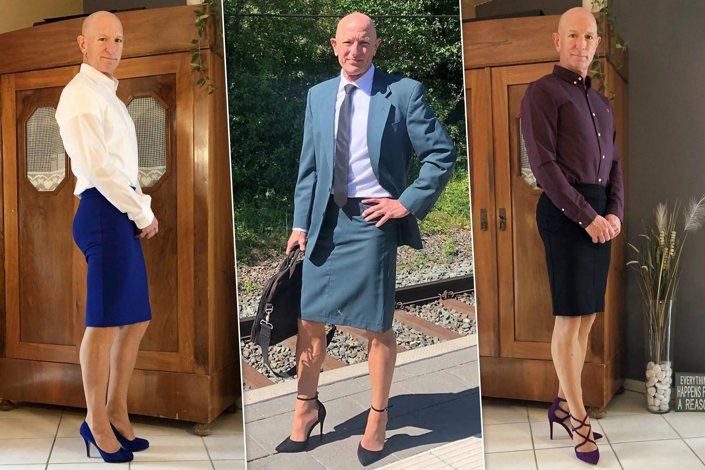 61-летний марк брайан. Каблук мужчина. Марк брайан мужчина в юбке. 61-летний марк брайан. Мужчины в женских юпочках.