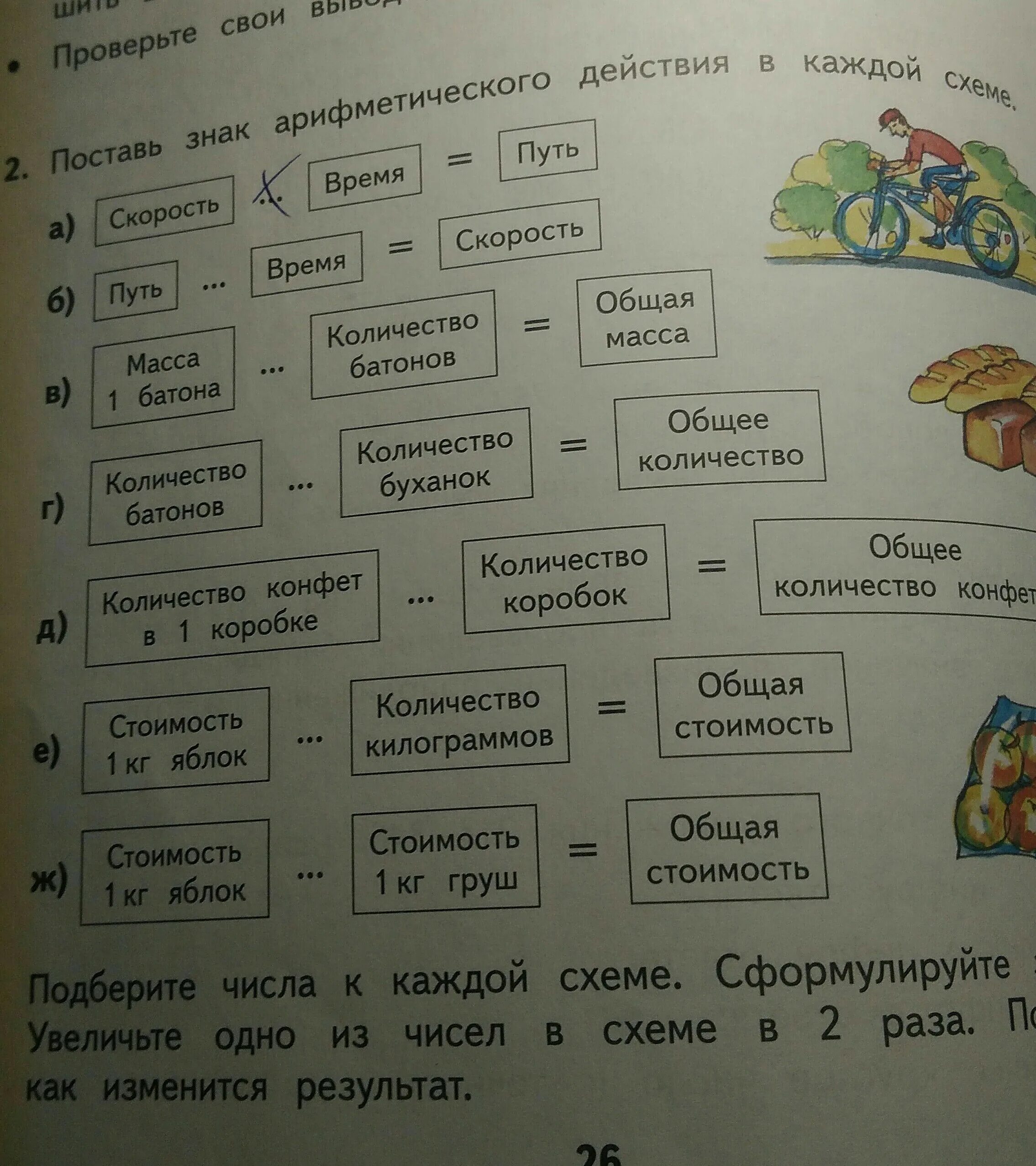 Для каждой из перечисленных задач. Поставь знак арифметического действия в каждой схеме. Поставьте знаки арифметических операций в каждой схеме. Поставь знаки арифметики операций в каждой схеме. 120 Поставьте знаки арифметических операций в каждой схеме.