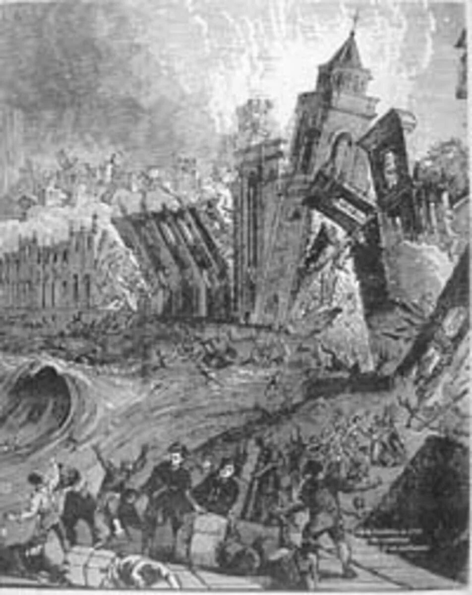 Землетрясение в Лиссабоне 1755. ЦУНАМИ В Португалии 1755. Землетрясение в Португалии в 1755. Великое Лиссабонское землетрясение. 1755 землетрясения