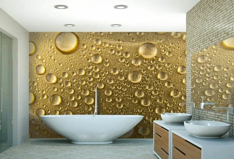 3д панели для ванной. Панно из плитки в ванную. Плитка в ванную пузырьки. Фотообои в интерьере ванной. 3д обои для ванной.