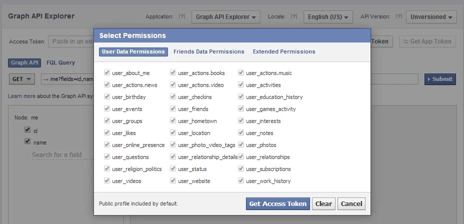 Data permission