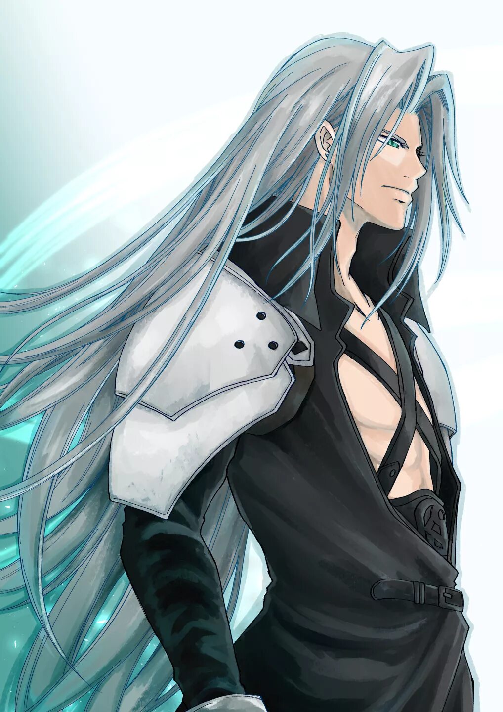 Сефирот. Сефирот final fantasy. сефирот аниме. сефирот final fantasy 1997. последняя фантазия аниме сефирот.