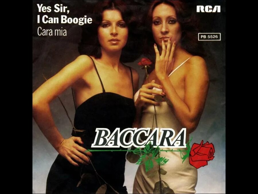 Группа баккара слушать. Баккара группа(1977).. Группа Baccara 1978. Baccara 1977 обложка. Baccara cara Mia обложка.