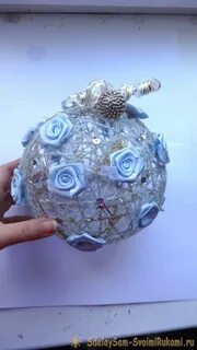 Новогодний шар своими руками поделки