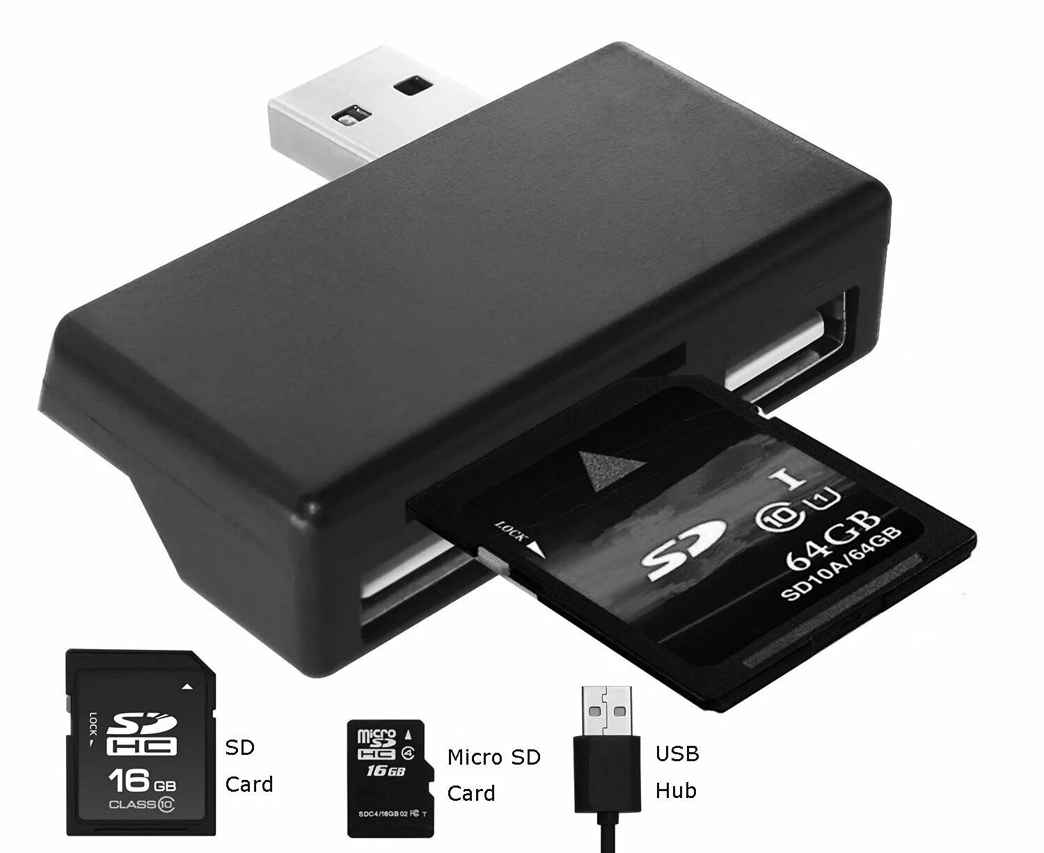 Адаптер микро SD карта TF кард-ридер. Card Reader 4 гнезда SD, Micro. Переходник TF Card USB. Ноутбук USB SD Card. Микро читать