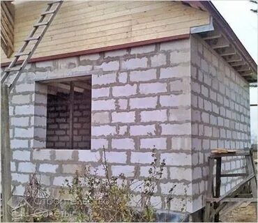 Баня из пеноблоков потолок