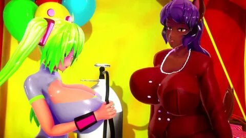 Iwara imbapovi - Imiku Imbapovi and Suki are doing body inflation fun | Iwa...