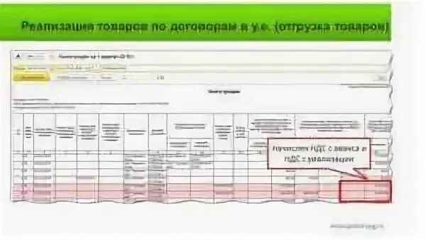 Книга продаж аванс