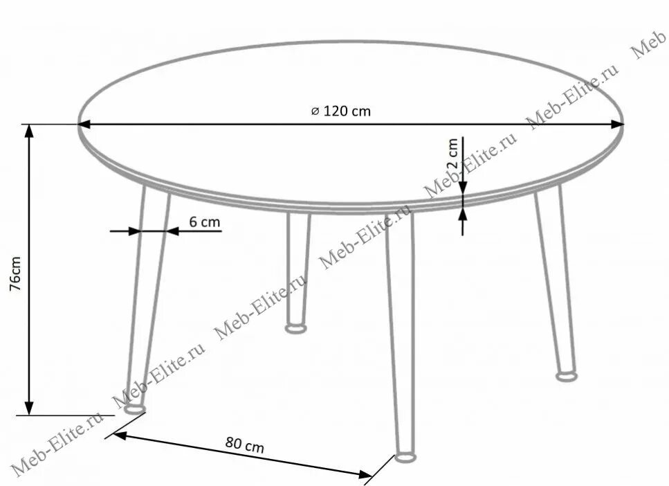 Габариты обеденного стола 120х. Стол стандарт Эра. Круглый обеденный стол габариты. Круглый кухонный стол диаметр.
