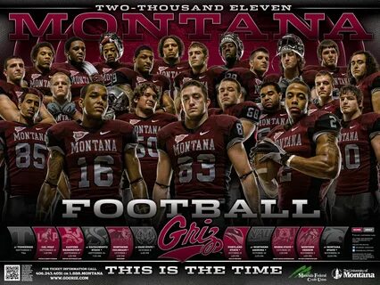 New Team Poster - Page 2 - Montana Grizzlies Montana Grizzlies Football, At...