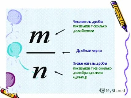 Дроби математика 5