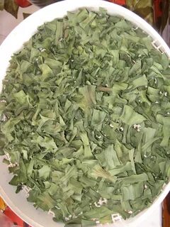 Сухой зеленый лук