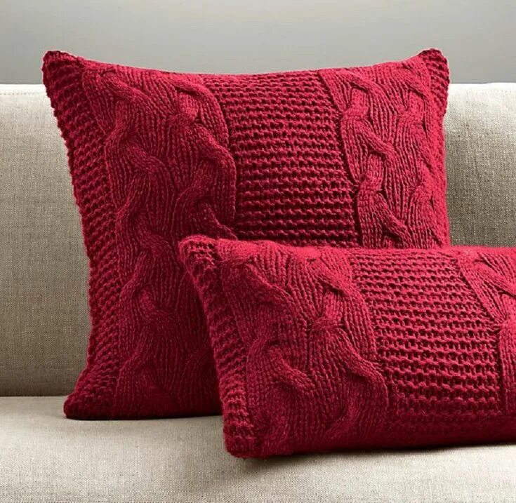 Citrus Vintage Popcorn Stitch Cushion Crochet pillow pattern, Crochet pillow pat