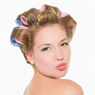 Как накручивать бигуди мягкие ободок