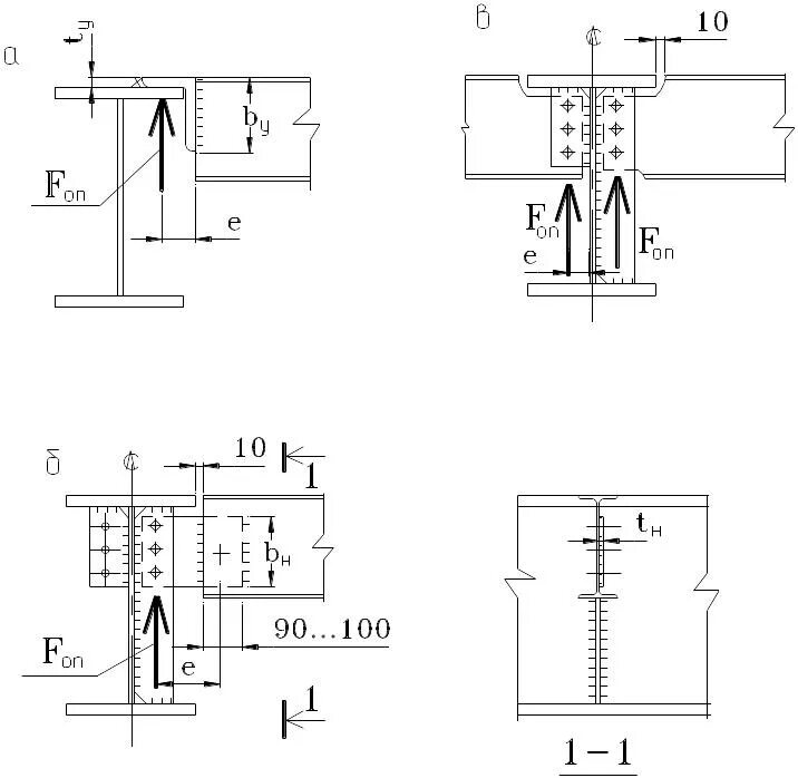 Узлы соединения балок. Узел сопряжения металлических двутавровых балок. Узлы крепления двутавровых балок. Крепление балок к двутавровой балке. Болтовые сопряжения двутавровых балок.