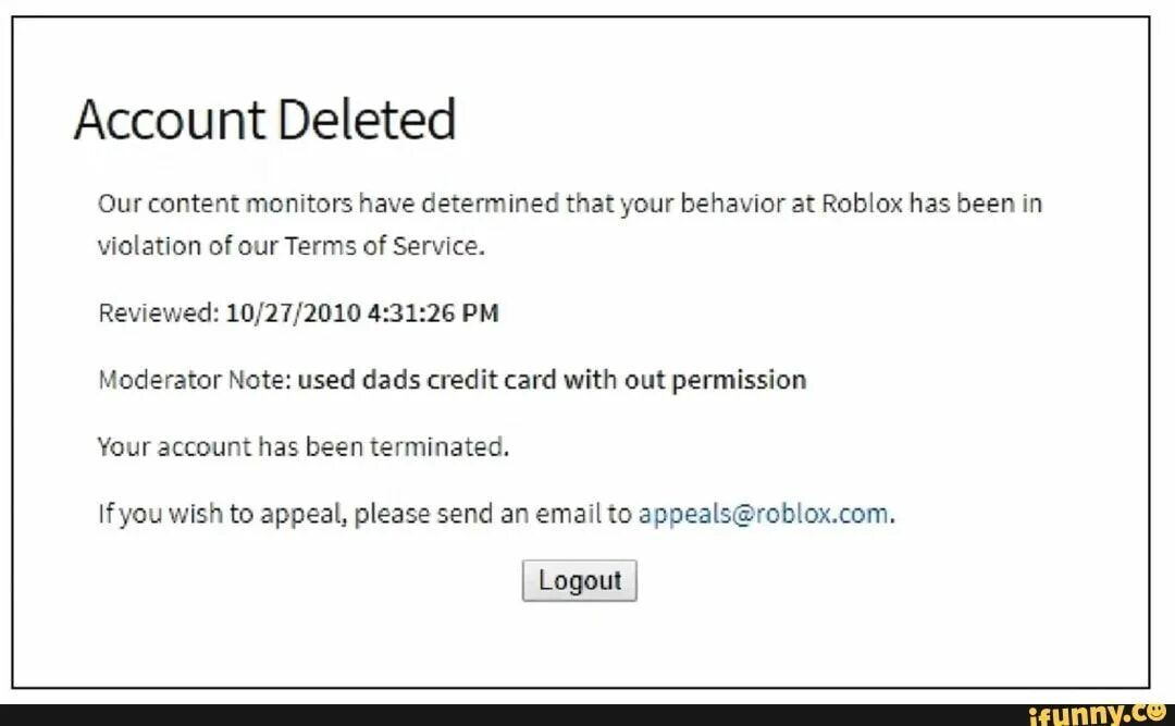 РОБЛОКС content deleted. Your account has been deleted Roblox. Account deleted Roblox. Аккаунт deleted РОБЛОКС. Terms violation
