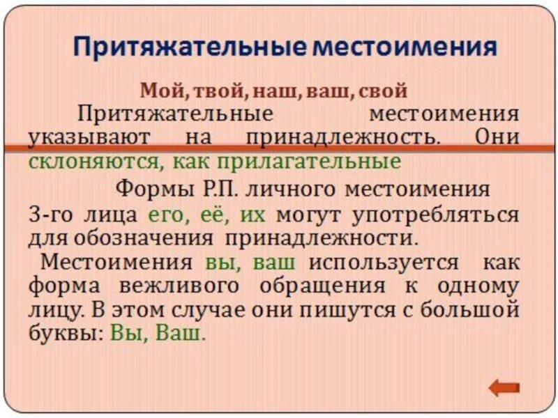 Притяжательные местоимения 6 класс русский язык презентация. Притяжательные местоимения 6. Притяжательные местоимения в русском. Притяжательные местоимения в русском языке 6 класс. Притяжательные местоимения 6 класс презентация.