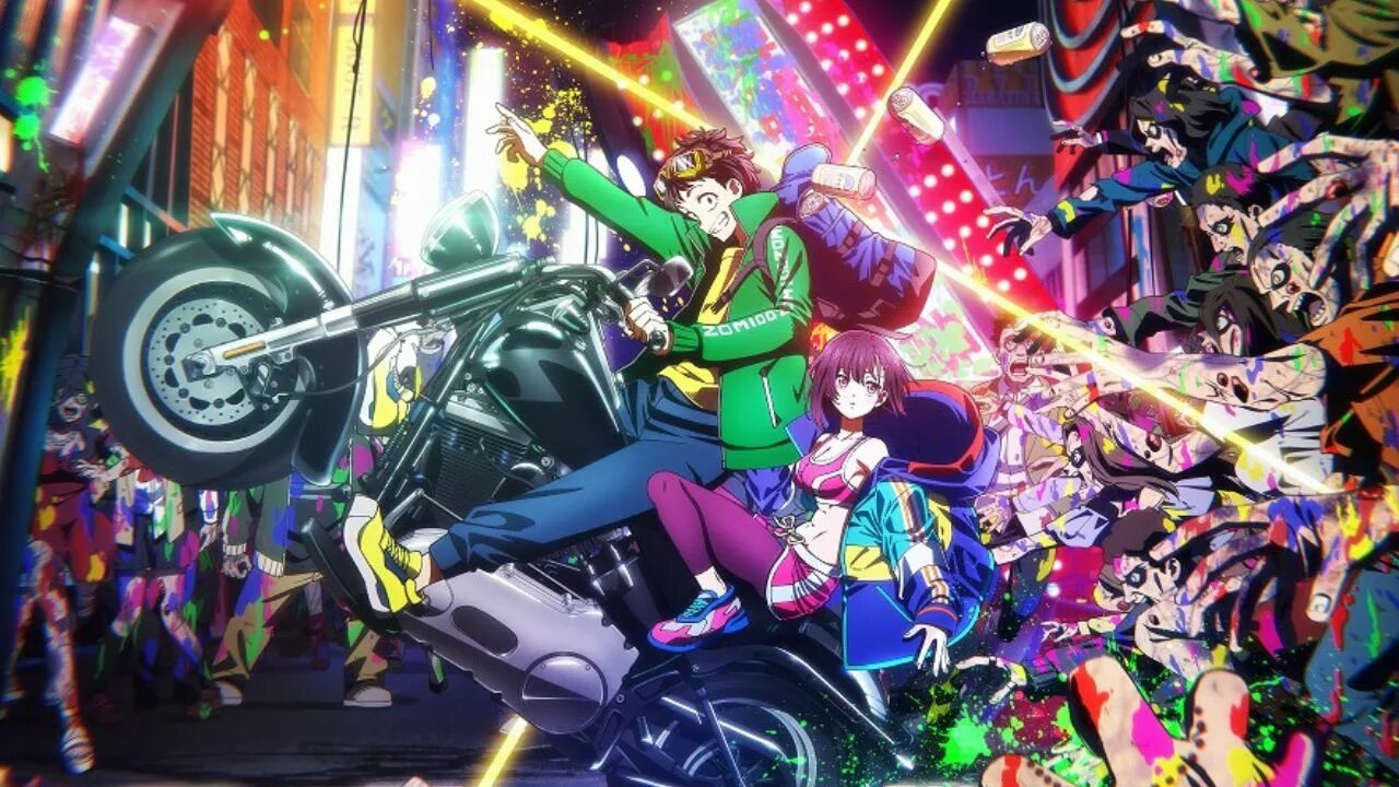 Настоящий фильм аниме. Зом 100 даты выхода. Аниме zom 100 bucket list. Adaptation announced аниме. Zom6u b keqax.