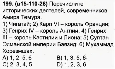 Кто из лиц были современниками