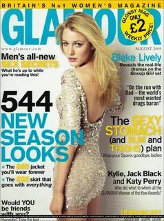 Blake lively for Glamour (UK) magazine.