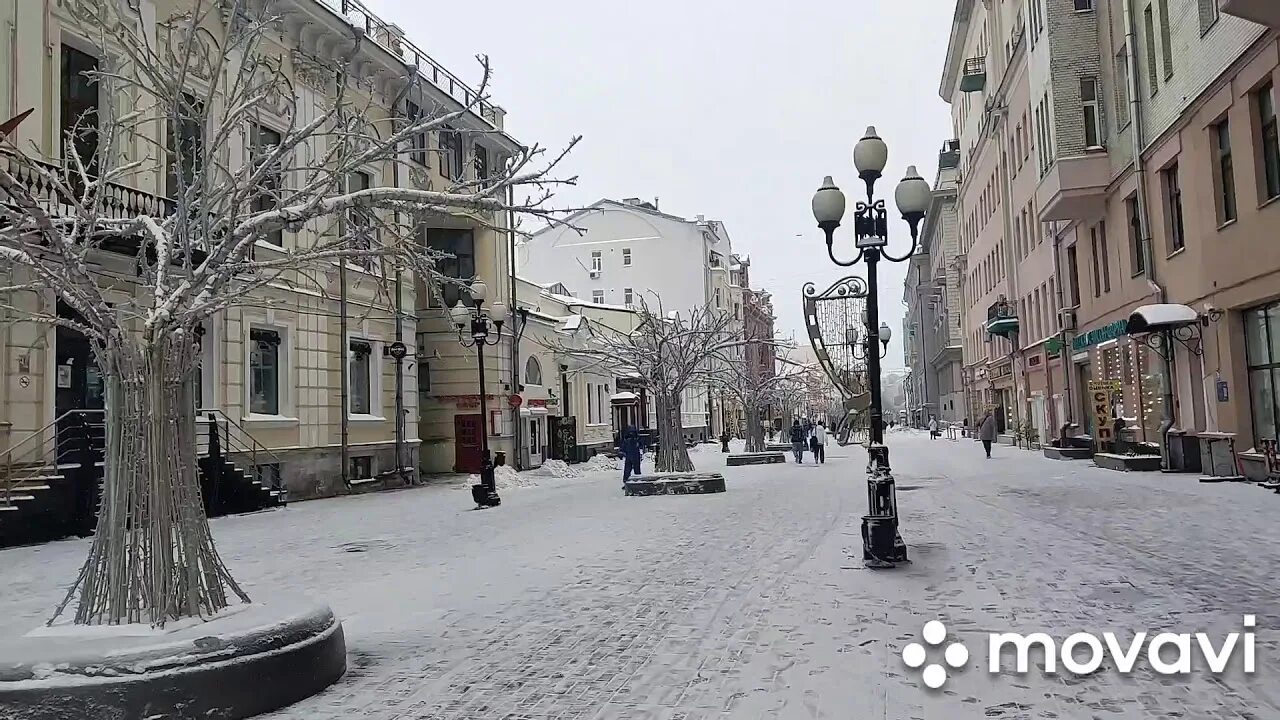 Старый Арбат зима. Старый Арбат зимой. Снос старого Арбата. Арбатская видео