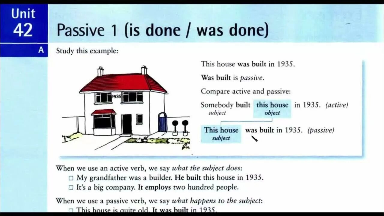 Passive 1 is done/was done ответы. Passive 1. Passive Voice Murphy. Пассивный залог be done. Passive simple wordwall