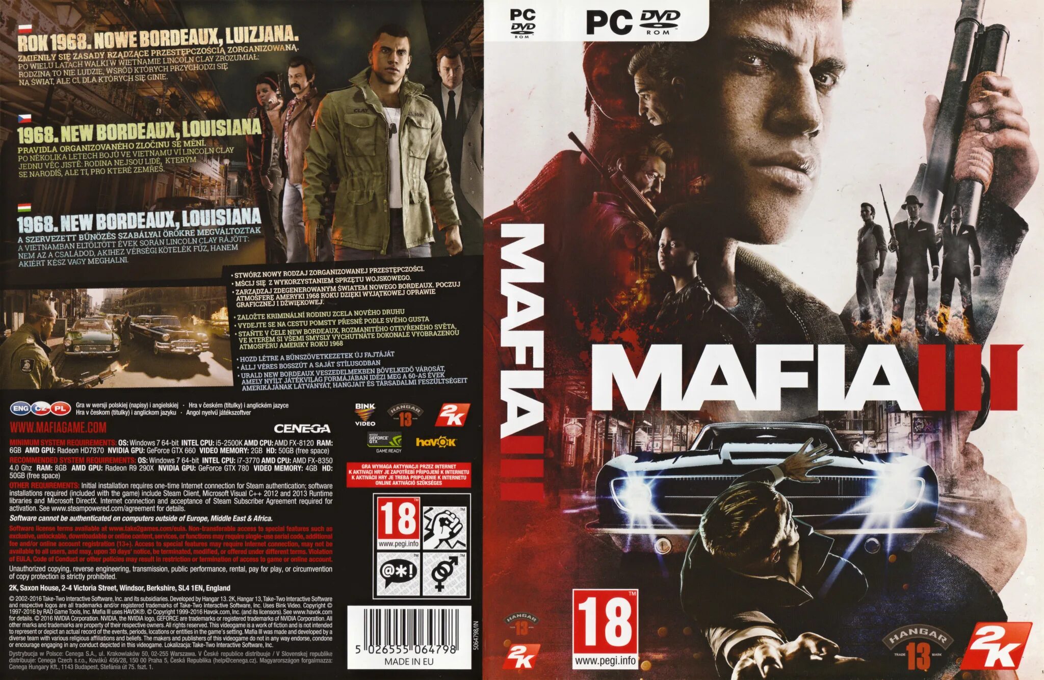 Игры на компьютер мафия 3. Мафия игра dvd. Мафия 3 диск. Mafia 3 на пк. Диск пс 4 mafia 3.