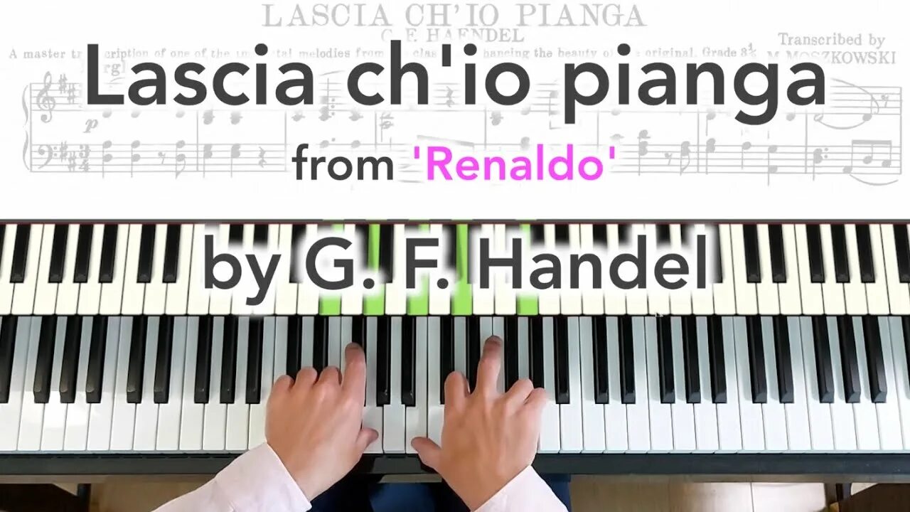 Lascia ch io. 'Lascia Ch'io pianga' George Frideric Handel. «Lascia Ch'io pianga» из оперы «Ринальдо». Rinaldo, HWV 7: "lascia Ch'io pianga" Ёсикадзу мэра. Lascia chio pianga Ноты.