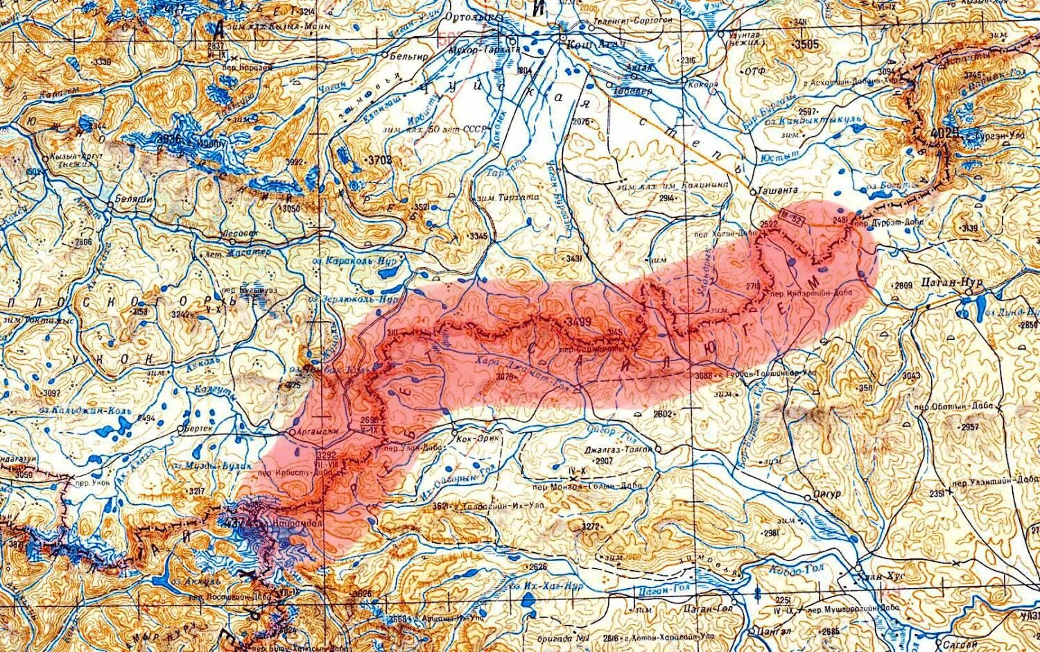 Горы саяны высота над уровнем моря