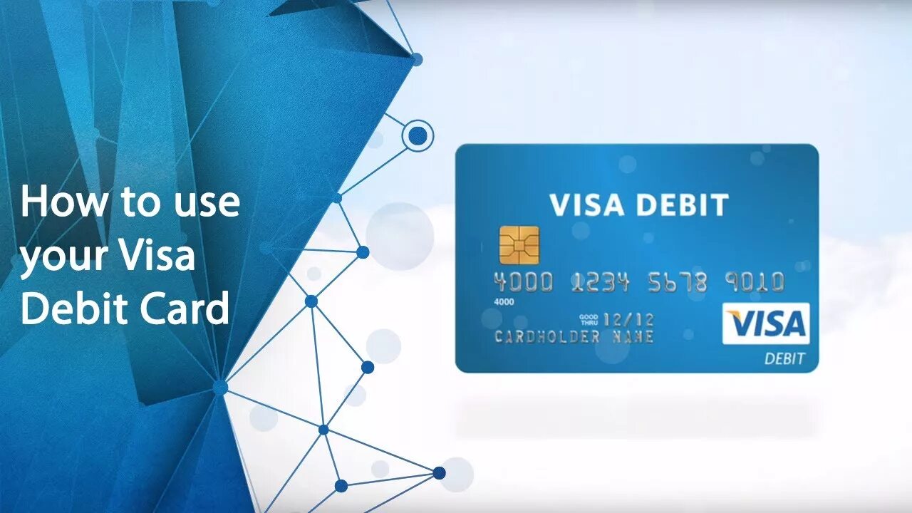 Visa used. Visa Debit. Debit Card. Visa Debit Classic Card. Visa ATM.
