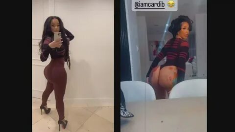 Slideshow cardi b twerking porn.