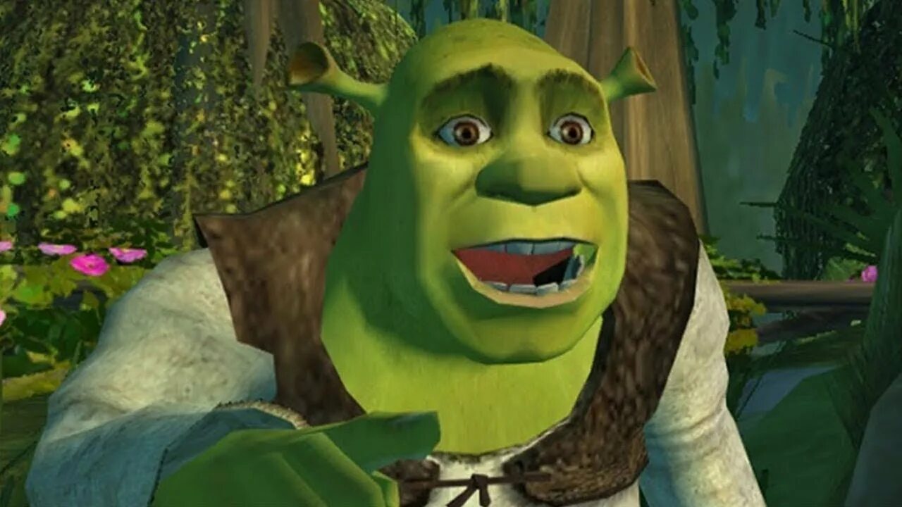 Игра шрек 2 часть 2. Нянь приживалка Шрек. Шрек 2 Рой. Shrek 2 GAMECUBE. Шрек 1990.