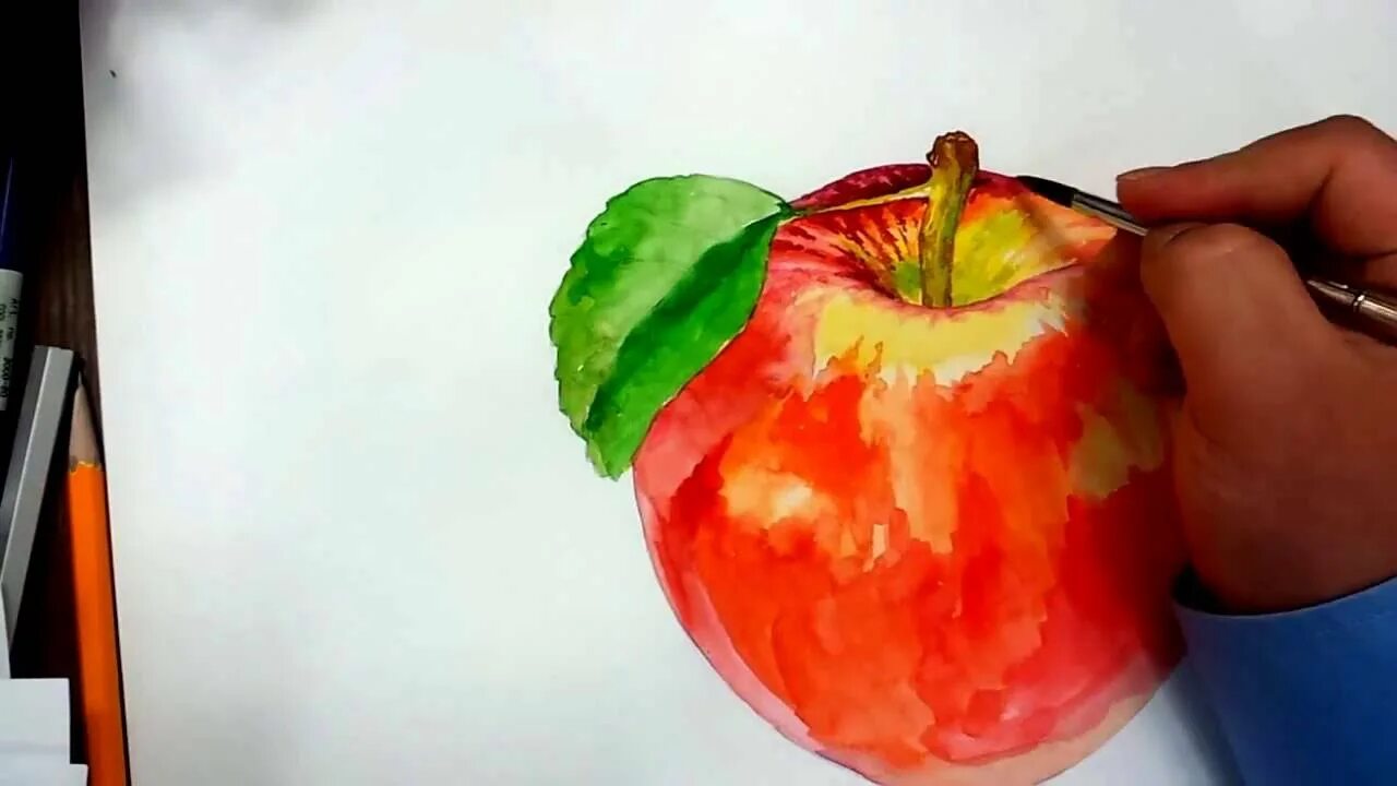 Рисунок яблоко красками. Раскрашиваем яблоко красками. Раскрашивать яблоко акварелью. Рисование объемного яблока красками. Яблоко для раскрашивания акварелью.