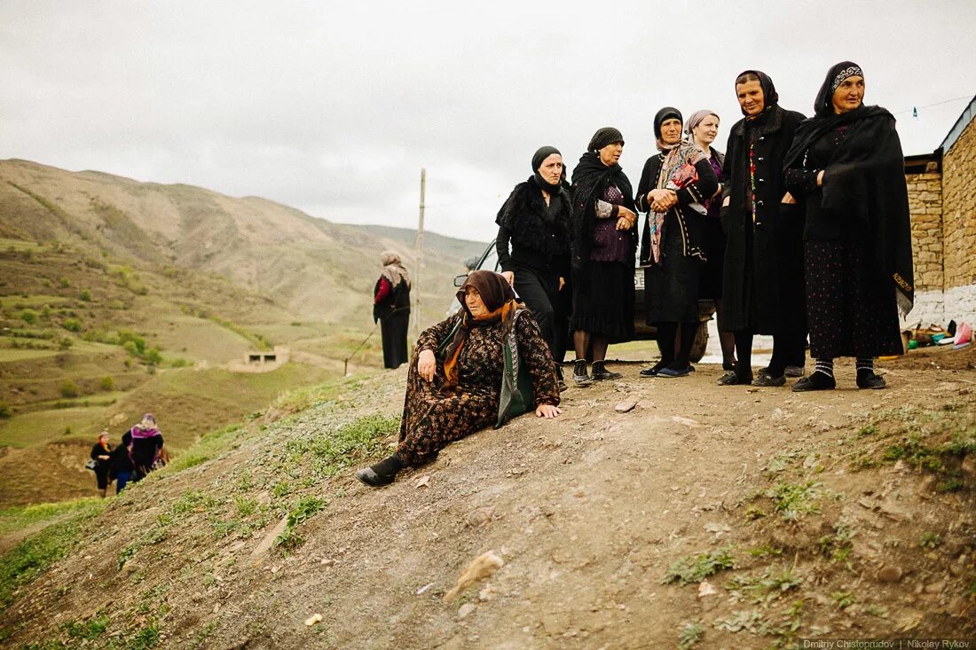 горянки кавказа. жена ауле. малика исмаиловна. аул гамсутль дагестан кумыки. прокудин горский кавказ.