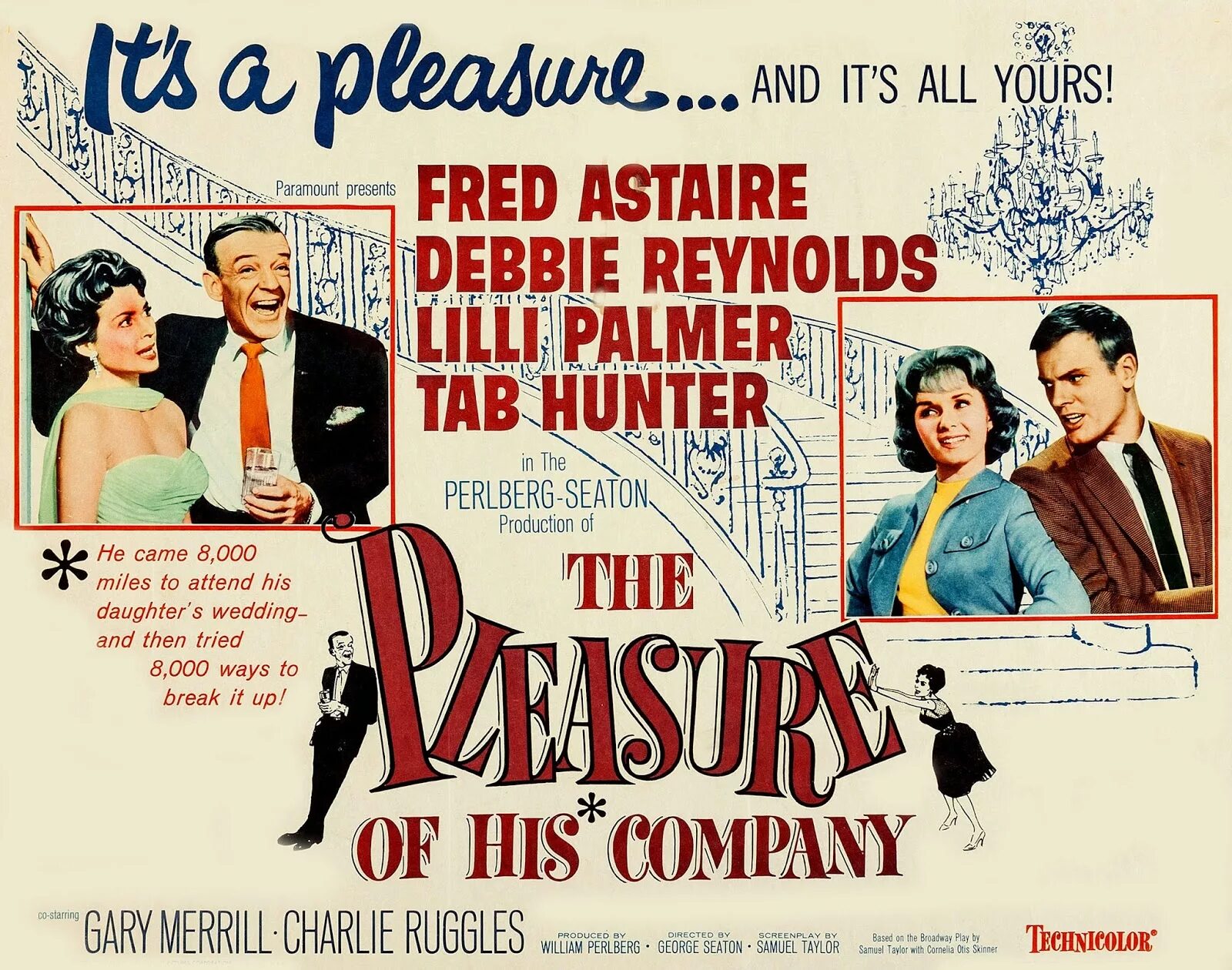 The pleasure company. The pleasure of his Company 1961. В его приятной компании the pleasure of his Company, 1961. Debbie Reynolds 1949.