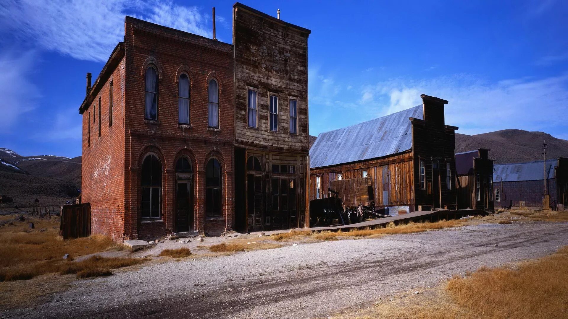 The building is old and high