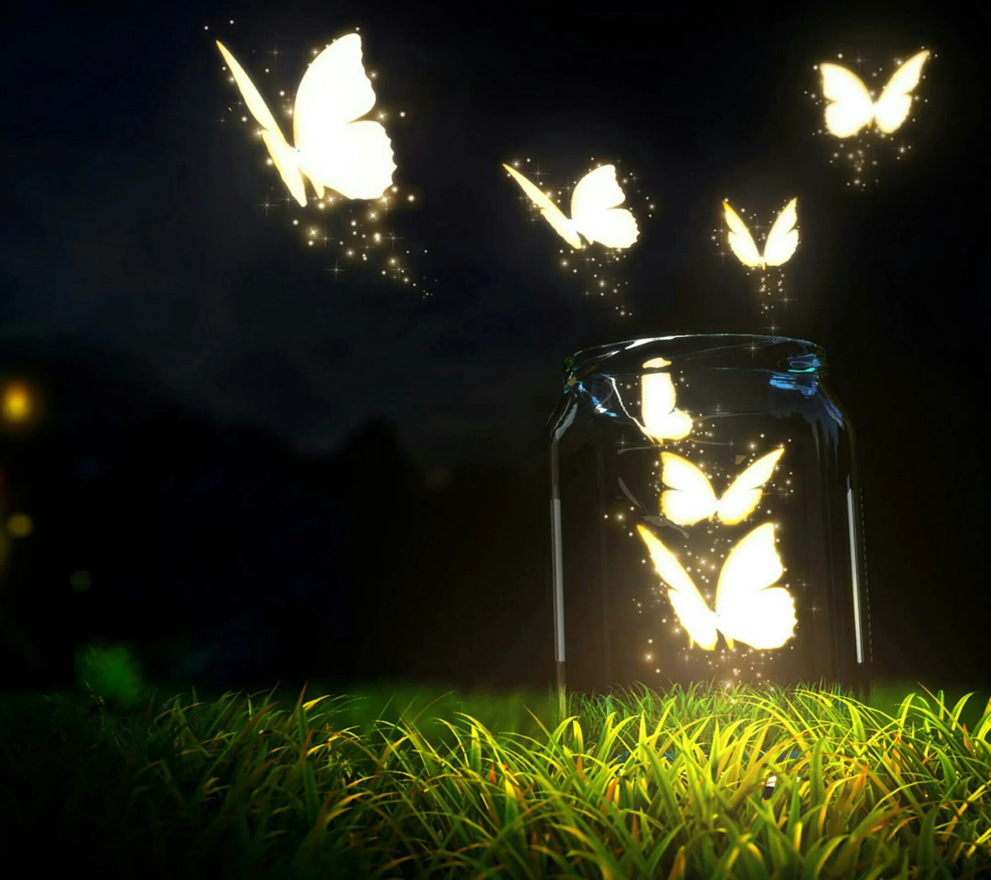 Светящиеся бабочки. Волшебные бабочки. Светящиеся бабочки в темноте. Светящиеся мотыльки. Спящие ночью бабочки