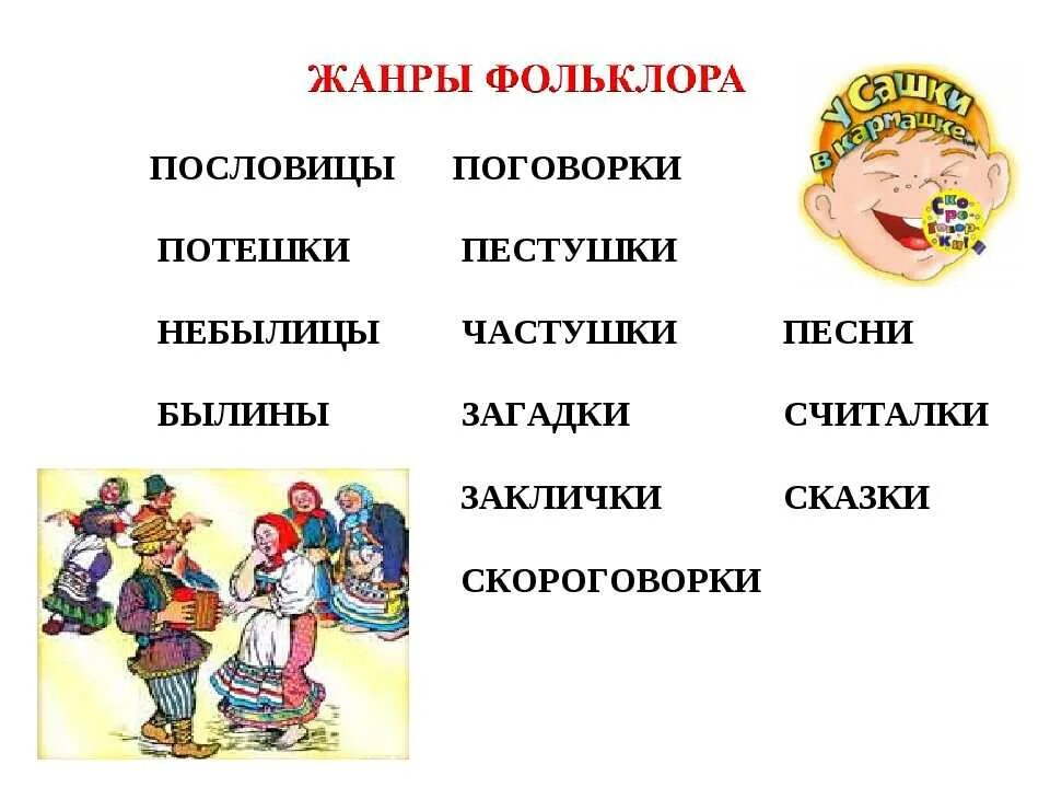 Устный фольклор в музыке