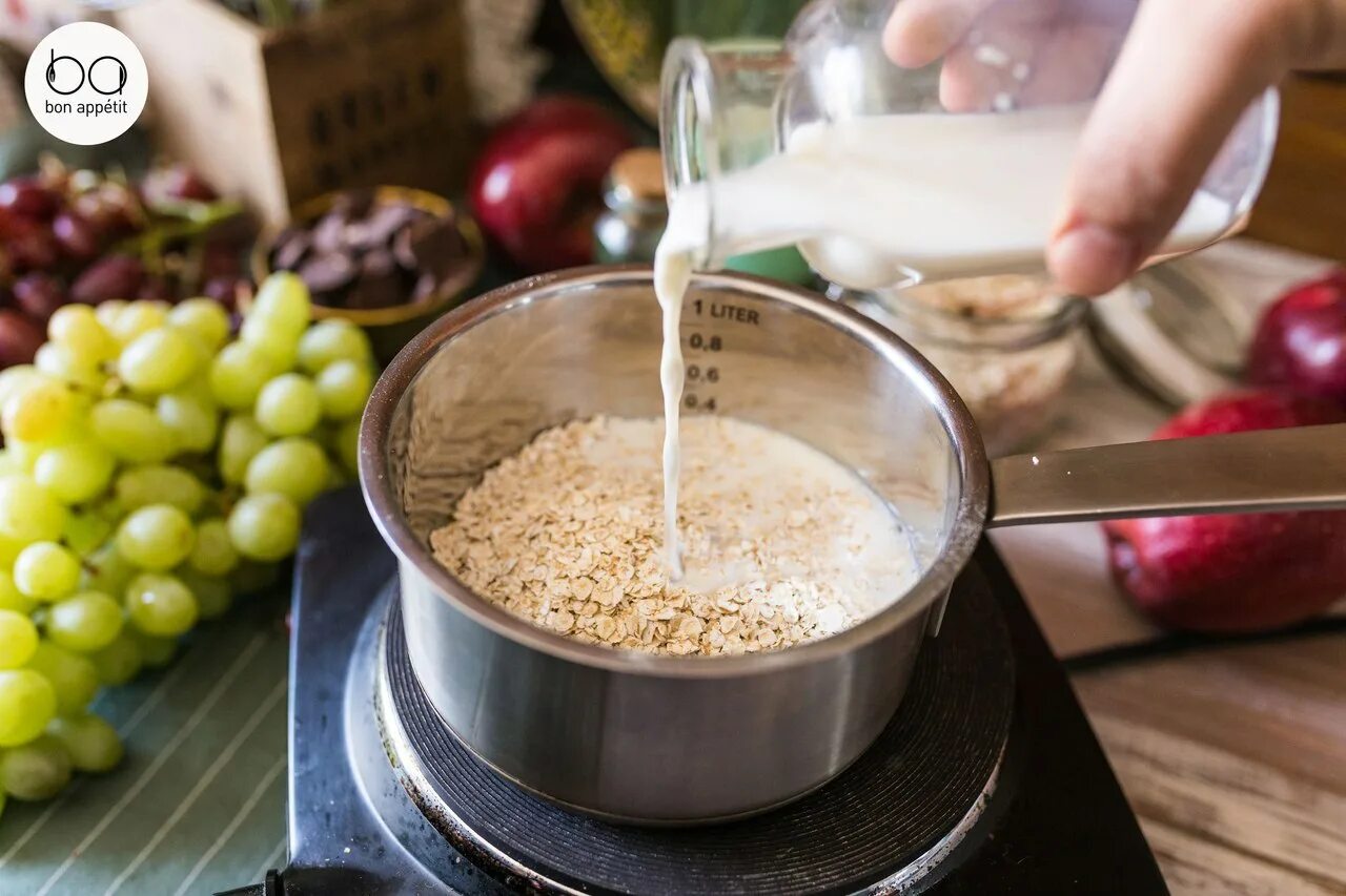 Можно ли замачивать кашу на ночь. Овсянка на кипятке. Крупа замоченная. Овсянка длительного приготовления. Приготовление овсянки.